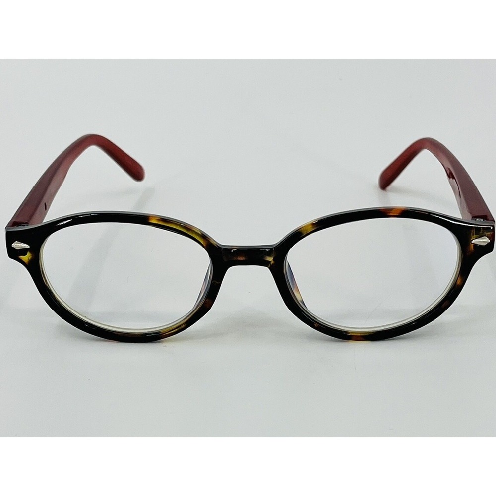 Optimum Optical OA-SHLR150 Eyeglasses Frames Tortoise Shell and Red 48-15-150